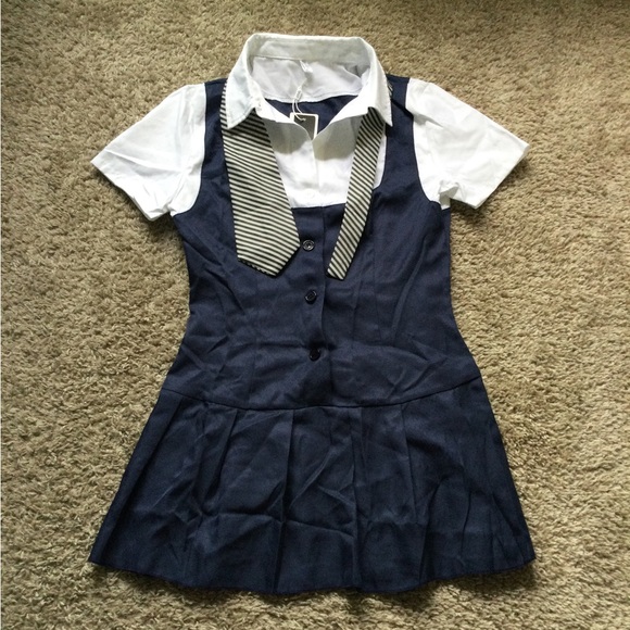 🔥🔥HOST PIC🔥🔥 Sexy Schoolgirl Student Uniform Cosplay - Picture 2 of 13